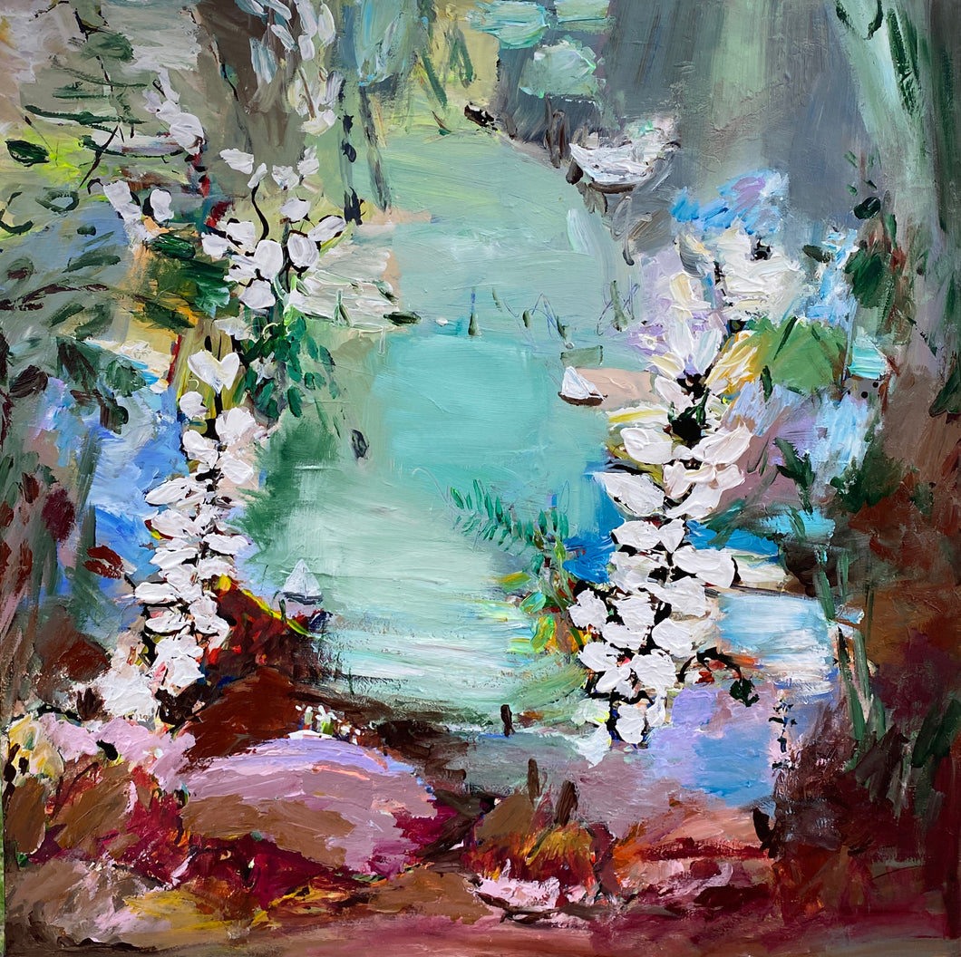 Maleri T.Asmussen 80x80