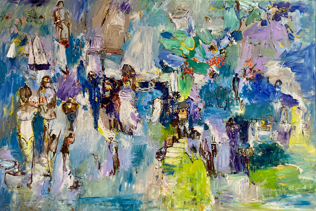 Maleri Tina Asmussen 180/120 Galleri Artxpo