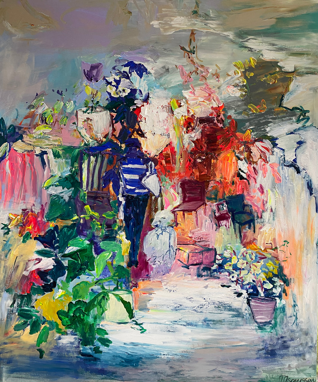 Maleri T. Asmussen 100/120 GALLERI ART XPO